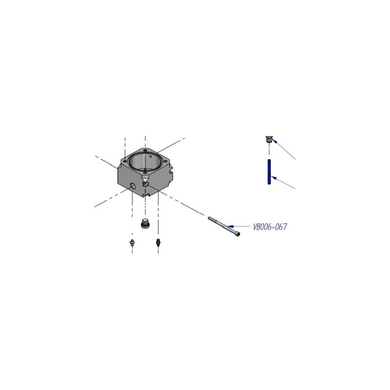 Boulon de compresseur HP ref: VB006-067 Boulon de compresseur HP ref: VB006-067