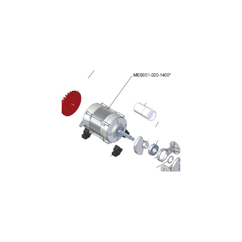 Moteur électrique 0,7 cv 230 volts pour compresseur Moteur électrique 0,7 cv 230 volts pour compresseur