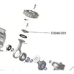Tête de piston EX040-001
