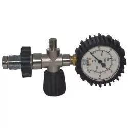 Robinet de gonflage 225 bars avec manomètre
