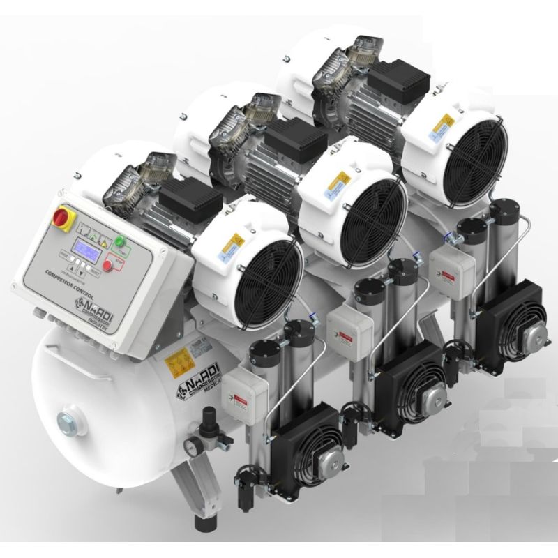 Compresseur dentaire haut débit MP 500 Compresseur dentaire haut débit MP 500