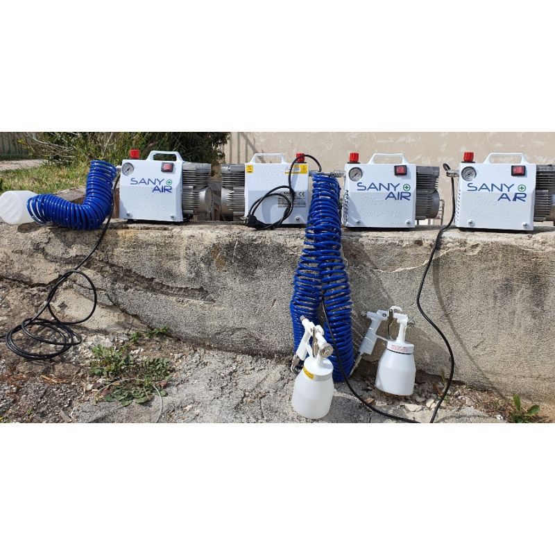 Compresseur pour désinfection Sany + Air Compresseur pour désinfection Sany + Air
