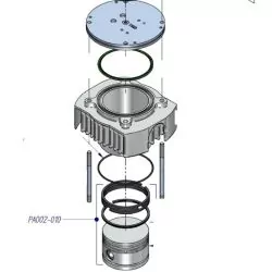piston 1° etage pacific avec segmentation