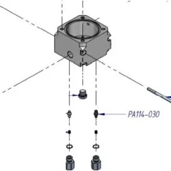 Piston Haute Pression de compresseur ref: PA114-030